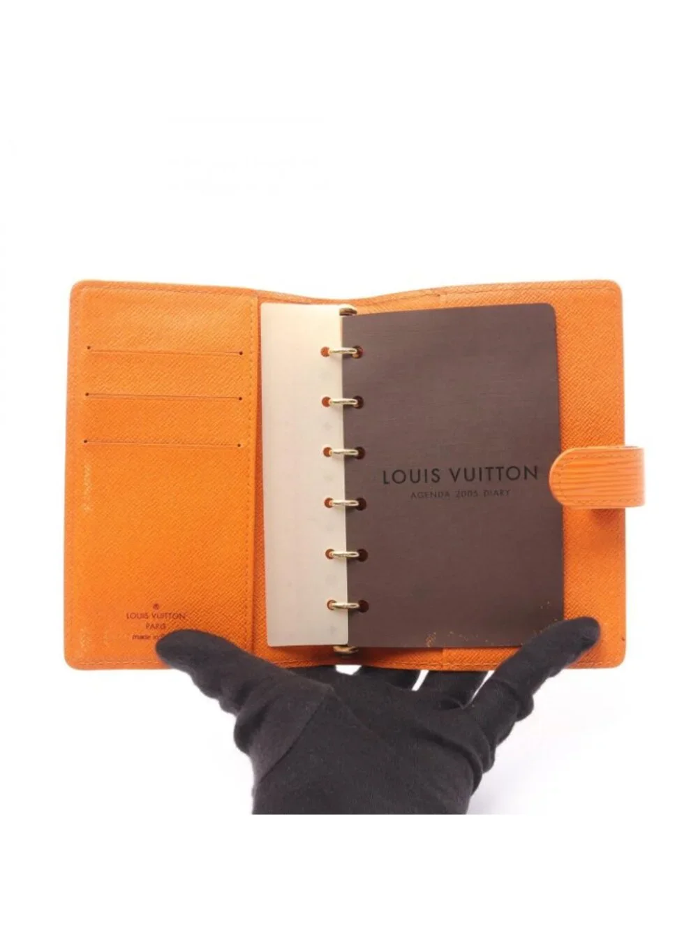 Louis Vuitton Notebook Cover Agenda PM Mandarin Leather